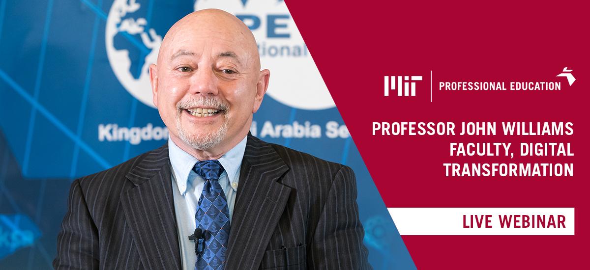 Digital Transformation live webinar image header
