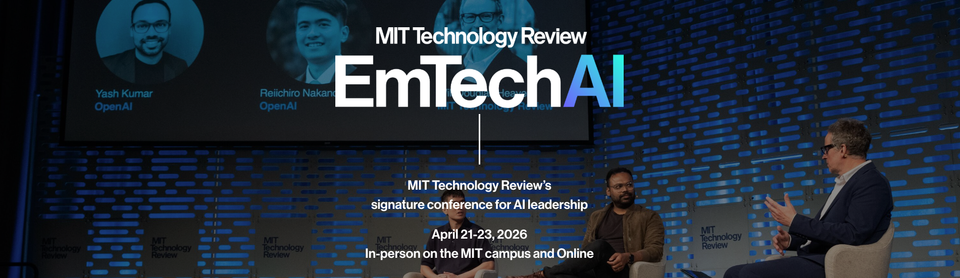 MIT Technology Review: EmTech AI